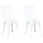 Sillas de jardín 2 pcs de aluminio fundido blanco | Foro24.es | Tu tienda online para hogar, jardín y más Foro24.es