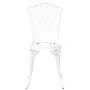 Sillas de jardín 2 pcs de aluminio fundido blanco | Foro24.es | Tu tienda online para hogar, jardín y más Foro24.es