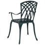 sillas de jardín 2 unidades verde de aluminio | Foro24.es | Tu tienda online para hogar, jardín y más Foro24.es