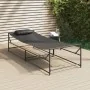 Tumbona de Jardín - Antracita - 200x74x73 cm - Acero y Textileno | Foro24.es | Tu tienda online para hogar, jardín y más Foro24.es