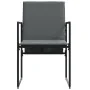 Sillas de Jardín con Cojines 4 pcs Negras Textileno by , Garden chairs - Ref: Foro24-42003025, Price: 143,46 €, Discount: %