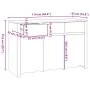 Aparador ""DRAMMEN"" Blanco 114x43x75,5 cm Madera Sólida de Pino | Foro24.es | Tu tienda online para hogar, jardín y más Foro24.es