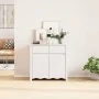 Aparador ""DRAMMEN"" Blanco 79x43x75,5 cm Madera Sólida de Pino | Foro24.es | Tu tienda online para hogar, jardín y más Foro24.es