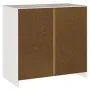 Aparador ""DRAMMEN"" Blanco 79x43x75,5 cm Madera Sólida de Pino | Foro24.es | Tu tienda online para hogar, jardín y más Foro24.es