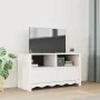 mueble para TV ""DRAMMEN"" Blanco 99x43x55 cm de Madera Sólida de Pino | Foro24.es | Tu tienda online para hogar, jardín y más Foro24.es