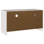 mueble para TV ""DRAMMEN"" Blanco 99x43x55 cm de Madera Sólida de Pino | Foro24.es | Tu tienda online para hogar, jardín y más Foro24.es