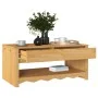 Mesa de Café ""DRAMMEN"" 99x55x45 cm Madera Sólida de Pino | Foro24.es | Tu tienda online para hogar, jardín y más Foro24.es