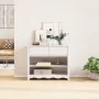 Mesa Consola ""DRAMMEN"" Blanca 89,5x37x73 cm Madera Sólida de Pino | Foro24.es | Tu tienda online para hogar, jardín y más Foro24.es