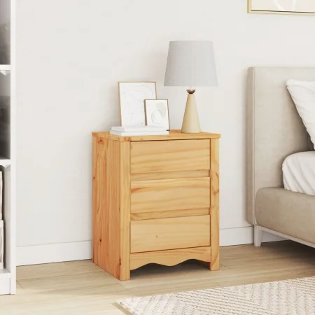 Mesita de Noche ""DRAMMEN"" 45x35x56 cm Madera Sólida de Pino | Foro24.es | Tu tienda online para hogar, jardín y más Foro24.es