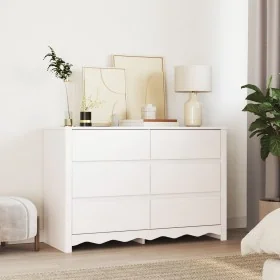 Comprar Comoda ""DRAMMEN"" Blanca 111x43x73,5 cm