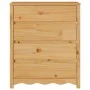 Cajonera ""DRAMMEN"" 76,5x40x91 cm Madera Sólida de Pino | Foro24.es | Tu tienda online para hogar, jardín y más Foro24.es