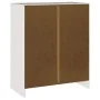 Cajonera ""DRAMMEN"" Blanca 76,5x40x91 cm Madera Maciza de Pino | Foro24.es | Tu tienda online para hogar, jardín y más Foro24.es