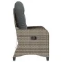Sillón Reclinable con Cojín Gris de Ratán Poliéster | Foro24.es | Tu tienda online para hogar, jardín y más Foro24.es
