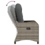 Sillón Reclinable con Cojín Gris de Ratán Poliéster | Foro24.es | Tu tienda online para hogar, jardín y más Foro24.es