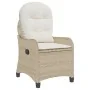 Sillón Recliner con Cojín Beige de Poliratán | Foro24.es | Tu tienda online para hogar, jardín y más Foro24.es