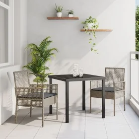 Comprar Sillas de Jardín 2 pcs con Cojines Gris