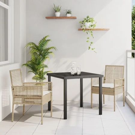 sillas de jardín 2 pcs con cojines beige de ratán von , Gartenstühle - Ref: Foro24-42003449, Preis: 121,41 €, Rabatt: -5%%