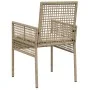 sillas de jardín 2 pcs con cojines beige de ratán von , Gartenstühle - Ref: Foro24-42003449, Preis: 121,41 €, Rabatt: -5%%