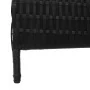 Biombo de 3 paneles plegable negro 146x180 cm de poliratán | Foro24.es | Tu tienda online para hogar, jardín y más Foro24.es