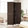 Divisor de habitación 3 paneles plegable marrón 146x180 cm ratán poliéster | Foro24.es | Tu tienda online para hogar, jardín y más Foro24.es