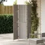 Divisor de habitación 3 paneles plegable gris 147x180 cm ratán polipropileno | Foro24.es | Tu tienda online para hogar, jardín y más Foro24.es