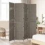 Divisor de habitaciones 4 paneles plegable gris 195x180 cm poli ratán by , Room dividers - Ref: Foro24-42003674, Price: 149,8...