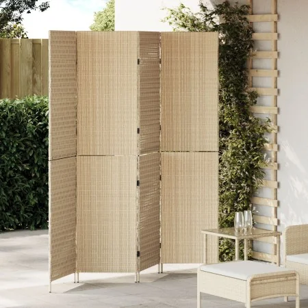 Divisores de habitaciones Beige Ratán Alto Plegable de , Divisores de ambientes - Ref: Foro24-42003675, Precio: 150,06 €, Des...