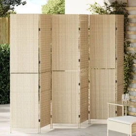 Separadores de habitación Beige Madera Grande