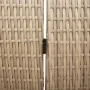 Divisor de habitación 3 paneles plegable beige 146x200 cm de poliratán | Foro24.es | Tu tienda online para hogar, jardín y más Foro24.es
