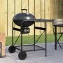 Carro de Barbacoa de Carbón con Tapa Negro 96x72x113 cm Metal | Foro24.es | Tu tienda online para hogar, jardín y más Foro24.es