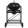 Carro de Barbacoa de Carbón con Tapa Negro 96x72x113 cm Metal | Foro24.es | Tu tienda online para hogar, jardín y más Foro24.es
