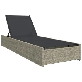 Comprar Tumbona Beige 60x200x27 cm de Ratán