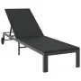Tumbona con Ruedas Negra de Poliratán von , Liegen - Ref: Foro24-42004129, Preis: 119,89 €, Rabatt: -5%%