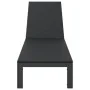 Tumbona con Ruedas Negra de Poliratán von , Liegen - Ref: Foro24-42004129, Preis: 119,89 €, Rabatt: -5%%