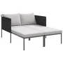 Tumbona con cojines para 2 personas Anthracite 115x153x69,5 cm Acero von , Liegen - Ref: Foro24-42004134, Preis: 255,65 €, Ra...