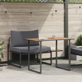 Conjunto de Comedor de Jardín de 2 Piezas con