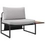 Conjunto de Comedor de Jardín de 2 Piezas Silla Individual con Cojines Gris Claro | Foro24.es | Tu tienda online para hogar, jardín y más Foro24.es