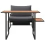 Conjunto de Comedor de Jardín de 2 Piezas con Asiento Individual y Cojines Antracita | Foro24.es | Tu tienda online para hogar, jardín y más Foro24.es