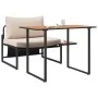 Conjunto de Comedor Jardín de 2 Piezas Silla Individual con Cojines Taupe | Foro24.es | Tu tienda online para hogar, jardín y más Foro24.es