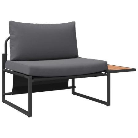 Conjunto de sofá de jardín de 2 piezas con asiento individual y cojines antracita | Foro24.es | Tu tienda online para hogar, jardín y más Foro24.es
