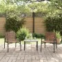 Sillas de jardín 2 pcs Negro 79x56x73,5 cm Ratán Poliéster | Foro24.es | Tu tienda online para hogar, jardín y más Foro24.es