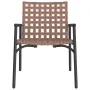 Sillas de jardín 2 pcs Negro 79x56x73,5 cm Ratán Poliéster | Foro24.es | Tu tienda online para hogar, jardín y más Foro24.es