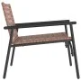Sillas de jardín 2 pcs Negro 79x56x73,5 cm Ratán Poliéster | Foro24.es | Tu tienda online para hogar, jardín y más Foro24.es
