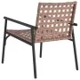 Sillas de jardín 2 pcs Negro 79x56x73,5 cm Ratán Poliéster | Foro24.es | Tu tienda online para hogar, jardín y más Foro24.es