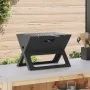Parrilla BBQ de Carbón - Plegable, Negra, 46x30x31 cm, Hecha de Acero | Foro24.es | Tu tienda online para hogar, jardín y más Foro24.es