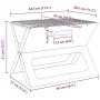 Parrilla BBQ de Carbón - Plegable, Negra, 46x30x31 cm, Hecha de Acero | Foro24.es | Tu tienda online para hogar, jardín y más Foro24.es