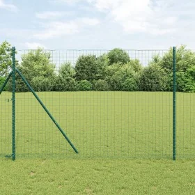 Set de Poste de Cerca Set de 7 Verde Metal von , Zaunpfosten - Ref: Foro24-42004200, Preis: 70,16 €, Rabatt: %