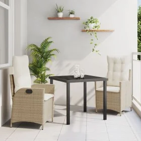 Comprar Set de 2 Beige y Blanco Crema