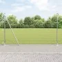 Postes para cercas con bases 7 pcs Ø32mm 88.5cm Acero galvanizado by , fence posts - Ref: Foro24-42004328, Price: 77,45 €, Di...