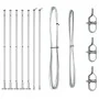 Postes para cercas con bases 7 pcs Ø32mm 88.5cm Acero galvanizado by , fence posts - Ref: Foro24-42004328, Price: 77,45 €, Di...